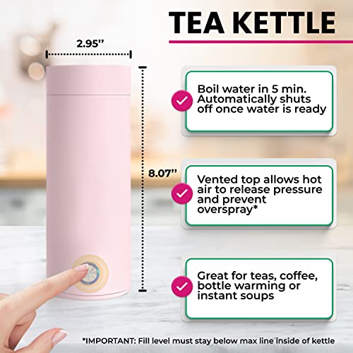 Tea Gift Basket for Women with Portable Kettle and Grippie Socks