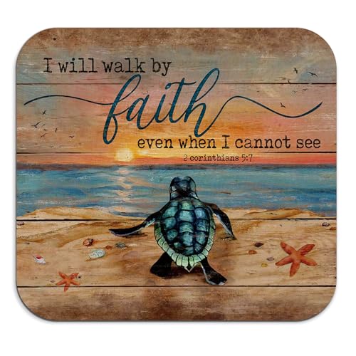 Sea Turtle Christian Dish Drying Mat