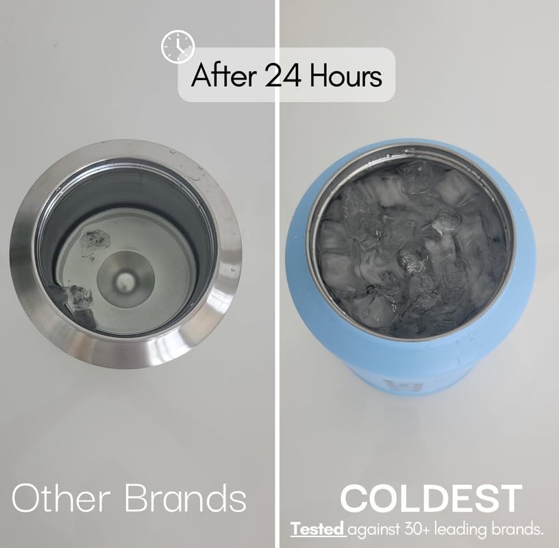 Coldest Tumbler with Handle and Straw