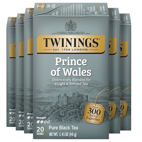 Prince of Wales Black Caffeinated Tea Bags (120 Count)