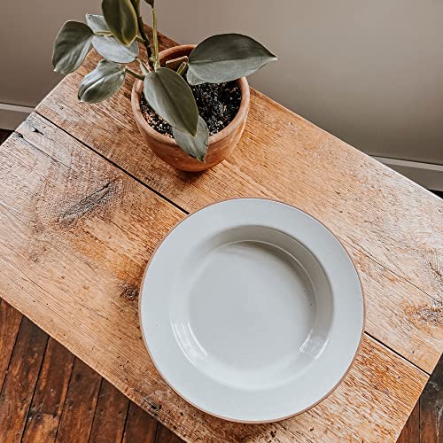 Ceramic Wide Rimmed Soup Bowl 25oz