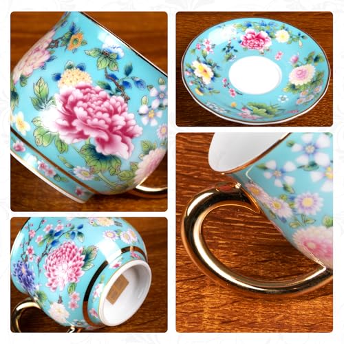 Tea Cup and Saucer (2 Count)