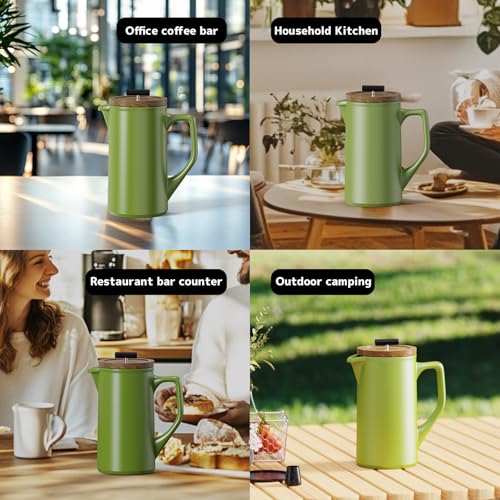 Ceramic French Press 22oz (22 Ounce)