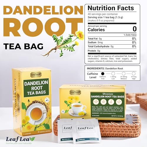 80 Dandelion Tea Bags (80 Count)