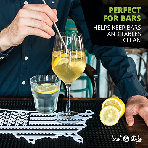 American Flag Bar Mat