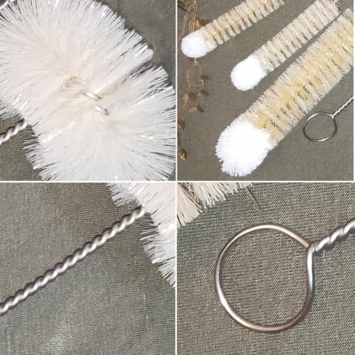 Bottle Brushes Thin Long Handle X 4 (4 Count)