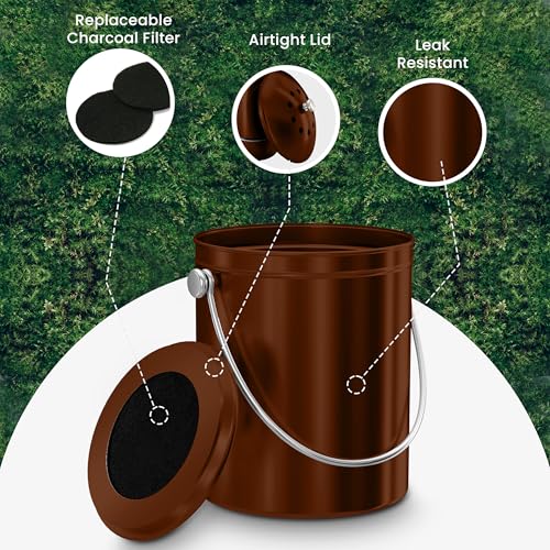 Countertop Compost Bin 1.3 Gallon