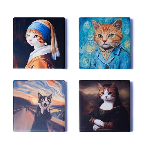 Ceramic Coasters Set of 4