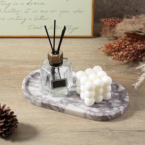 Real Luxurious Natural Marble Vanity Tray