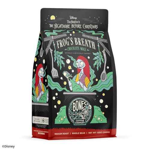 The Nightmare Before Christmas Frog's Breath Flavored Coffee Beans (12 Ounce)