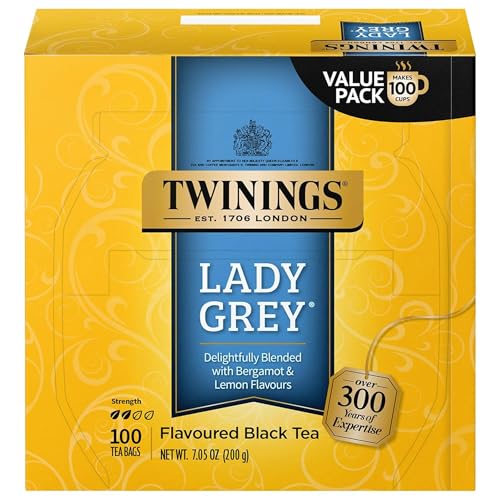 Lady Grey Black Citrus Tea Bags (100 Count)