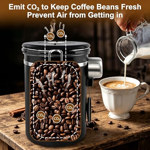 Coffee Canister with Window