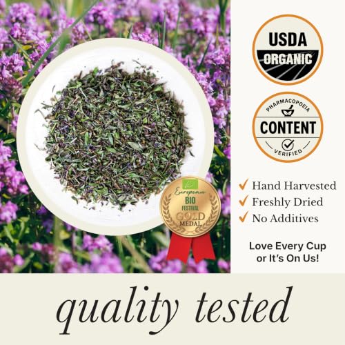 Organic Wild Breckland Thyme Tea (100 Count)