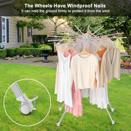 4 Legged Clothes Drying Rack Foldable