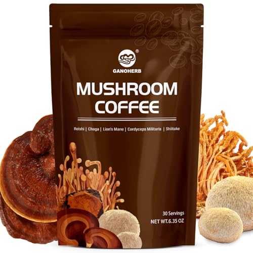 Instant Mushroom Coffee Powder (6.35 Ounce)