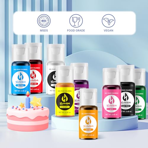 Gel Food Coloring (4.5 Fl Oz)