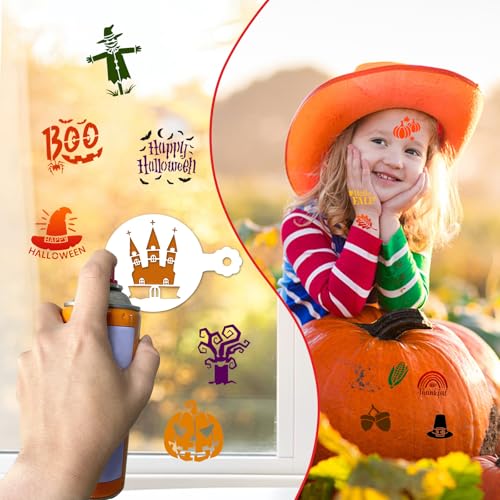 36 Pcs Holiday Cookie Cake Stencils Baking Templates (36 Count)