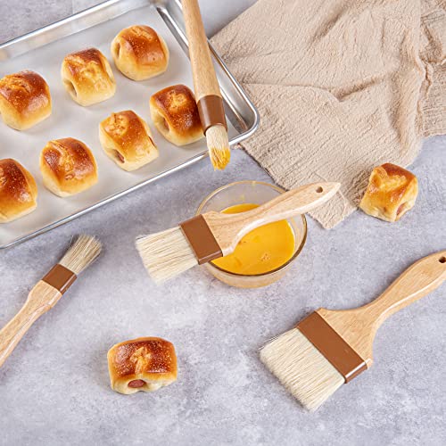 Pastry Tek 1 Boar Bristles Pastry Brush