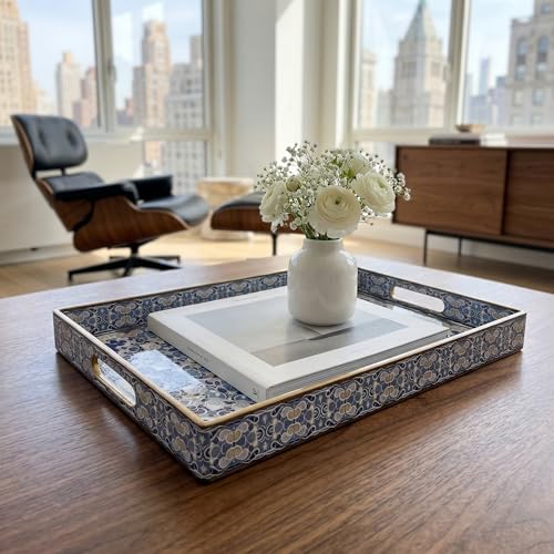 Boho Decorative Tray (2 Count)