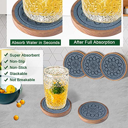 Wood Coasters for Drinks