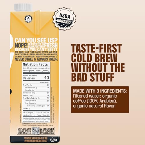 Organic Caramel Cold Brew Coffee (192 Fl Oz)