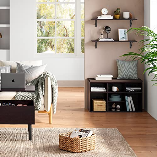 Long Wall Shelves (2 Count)