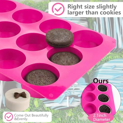 Round Chocolate Cookie Molds