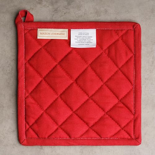 Pot Holders 100% Cotton Potholders (2 Count)
