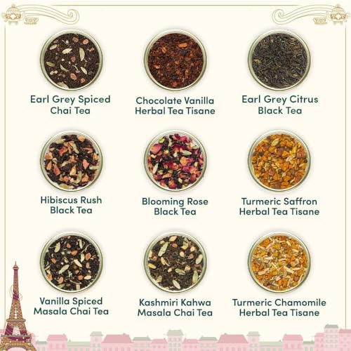 Weekend in Paris Tea Gift Set (9 Count)