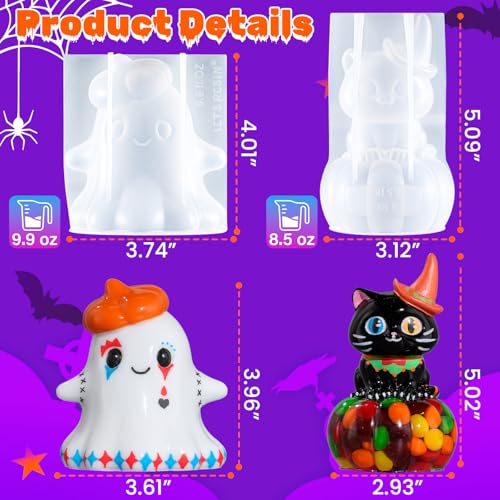 Halloween Resin Molds Silicone