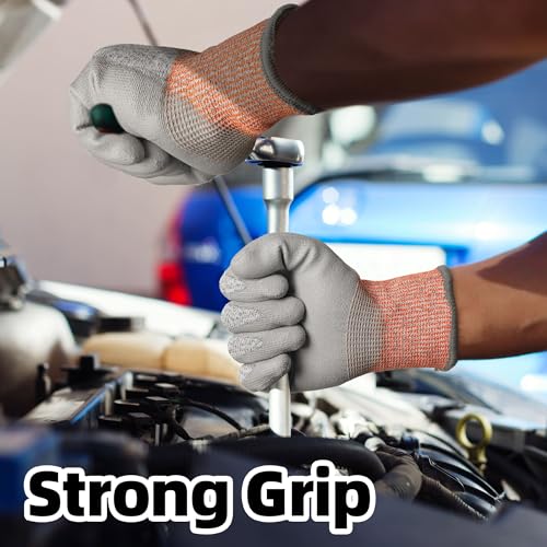 12 Pairs A5 Cut Resistant Gloves (12 Count)