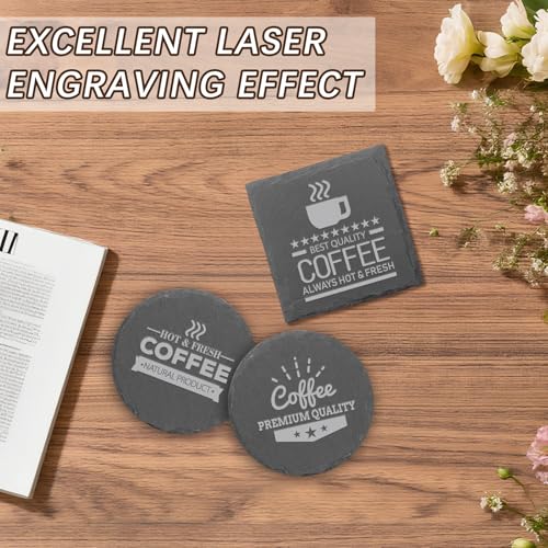 24pcs Slate Coasters (24 Count)
