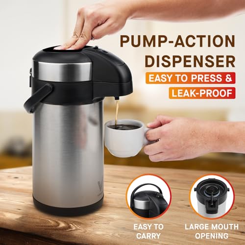 Airpot Coffee Dispenser with Pump