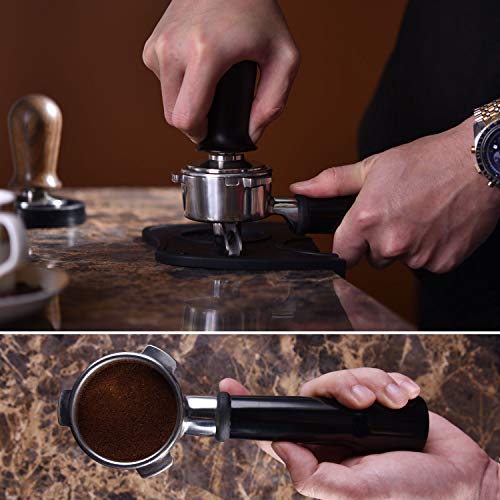 53mm Spring Loaded Calibrated Espresso Tamper Fits 54mm Portafilters