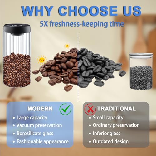 Vacuum Coffee Canister (61 Fl Oz)