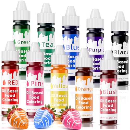 Oil Based Food Coloring for Chocolate (3.5 Fl Oz)