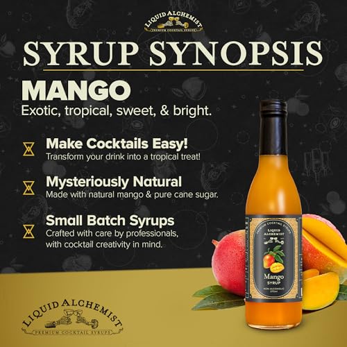 Mango Syrup for Cocktails (38.1 Fl Oz)