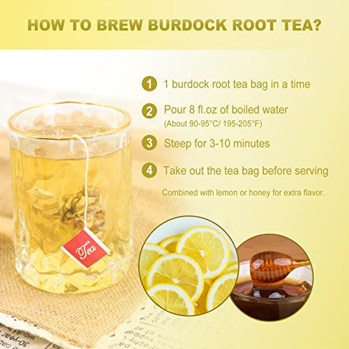 Burdock Root Tea Bags (40 Count)