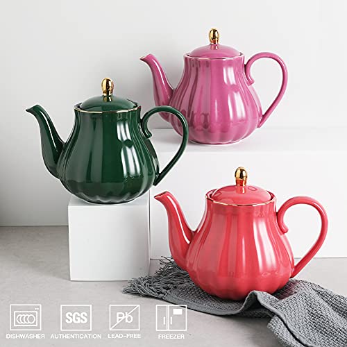 Sweejar 28FLOZ Royal Teapot with Infuser