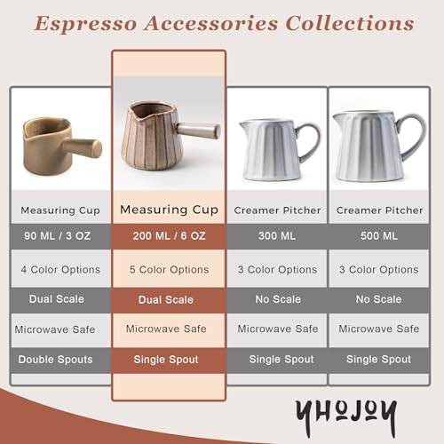 Espresso Cup Ceramic Espresso Measuring Cup