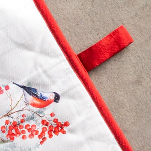 Double Oven Mitts 100% Cotton Double Oven Glove