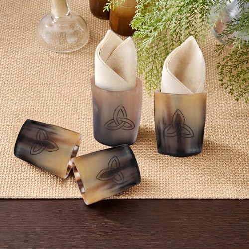 Viking Horn Shot Glasses Set of 8 (8 Count)