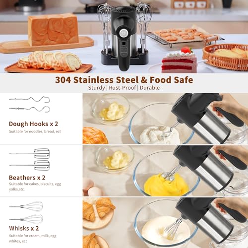 Cordless Electric Hand Mixer