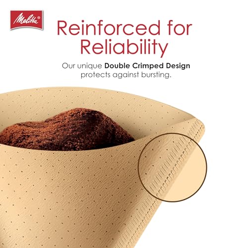 4 Unbleached Coffee Filters (300 Count)