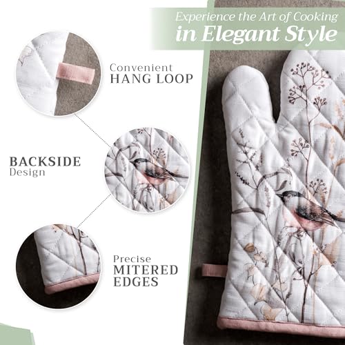 Maison d'Hermine Oven Gloves 100% Cotton Oven Mitt