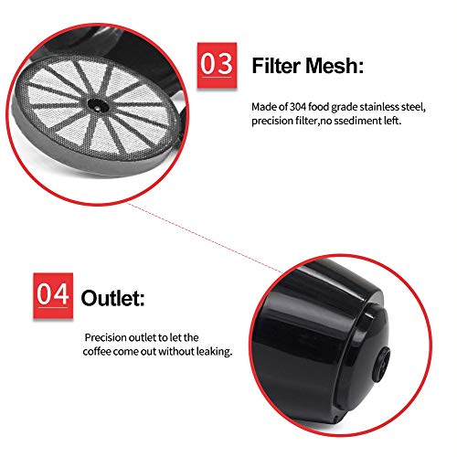 6 Refillable Coffee Capsule (6 Count)