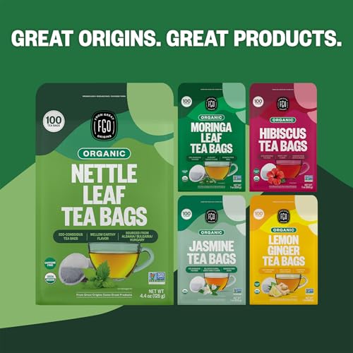 Organic Nettle Leaf Tea (100 Count)