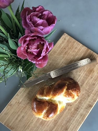 Premium Folding Challah Bread Knife