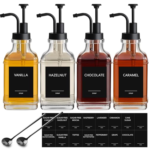 Coffee Syrup Dispenser (4 Count)