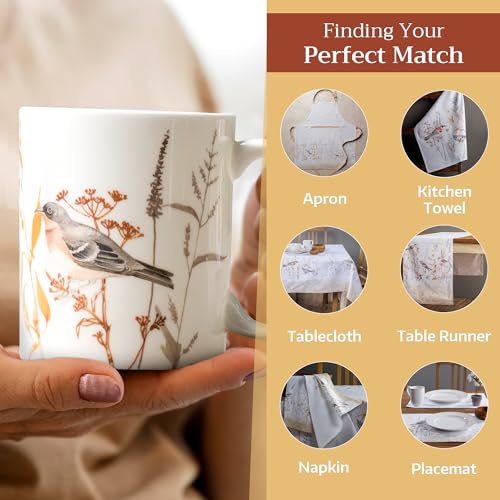 Coffee Mug with Handles Tea Cups (2 Count)